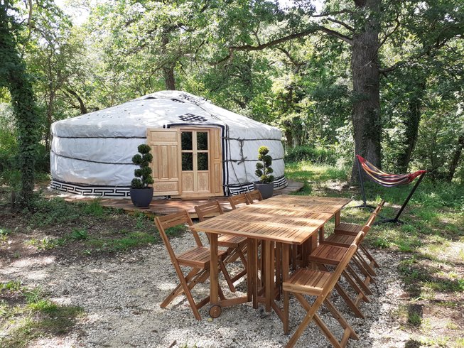 Hébergement AbracadaRoom : La Yourte à la douceur des chênes - Image 13