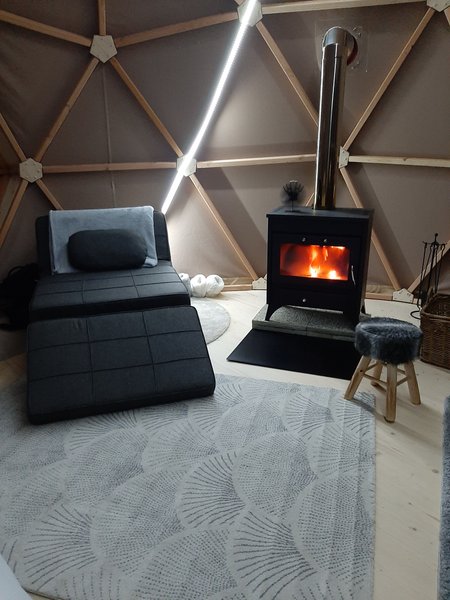 Hébergement AbracadaRoom : Le Grand Dôme et son bain nordique - Image 14