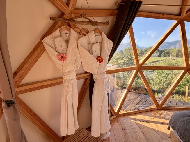 Hébergement AbracadaRoom : Le dôme avec spa privatif et vue sur les Pyrénées - Image 32