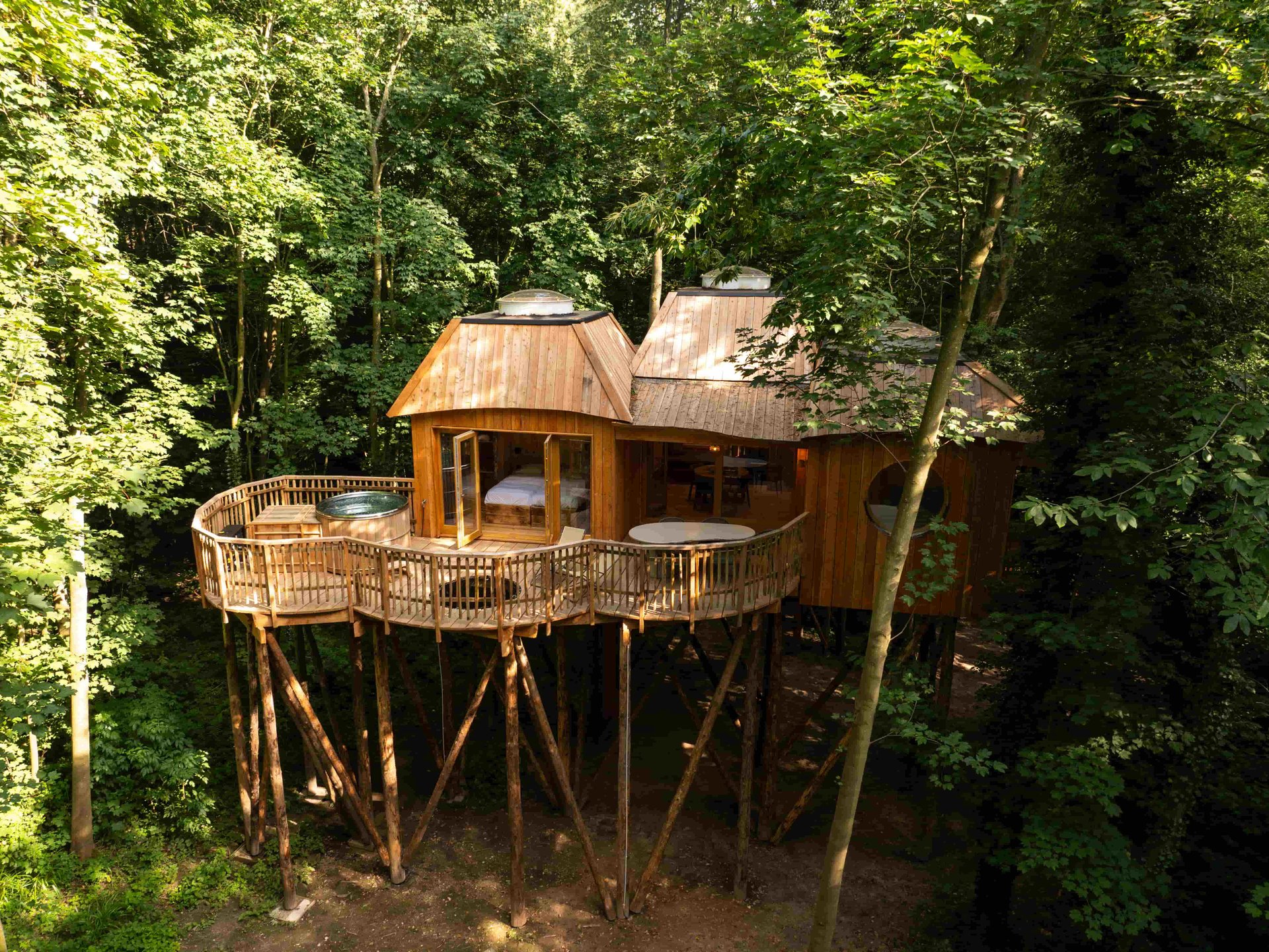 Cabane Spa Canopée