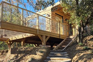 Cabane sur pilotis Pyrénées-Orientales