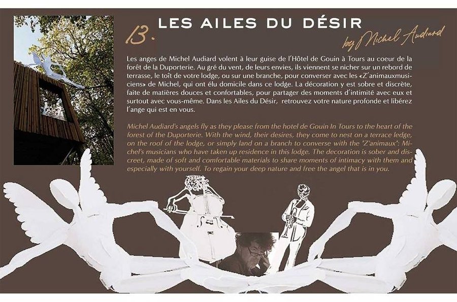 Hébergement AbracadaRoom : Suite « Les Ailes du Désir » Spa & Sauna - Image 11