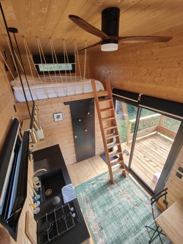 Hébergement AbracadaRoom : Moose Tiny House Chaumes - Image 20