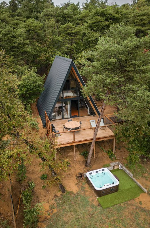 Chalet  VercoréA SPA Privatif, Domaine CollinéA en Drôme Des Collines à Bathernay (4)