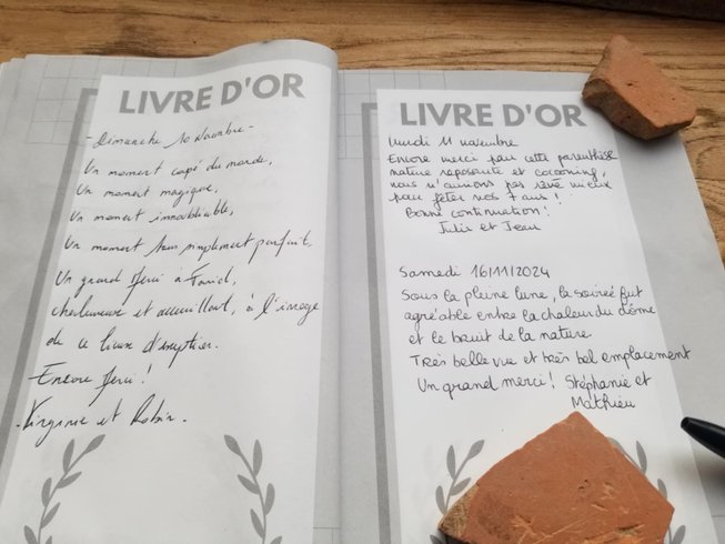 Hébergement AbracadaRoom : Dôme Stonewood sur pilotis & spa - Image 8