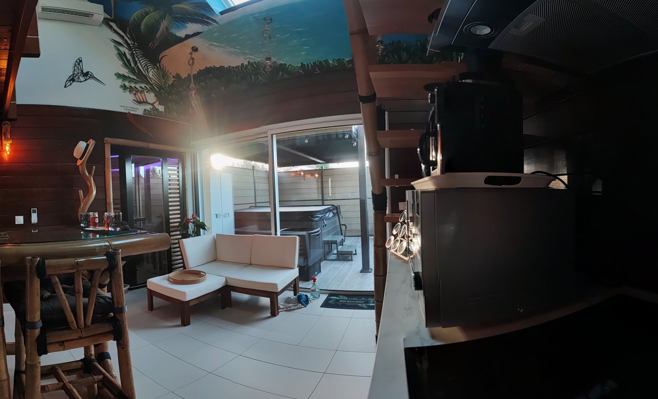 La Kaz Rhumantique, Spa & Sauna à La Riviere Saint Sauveur (5)