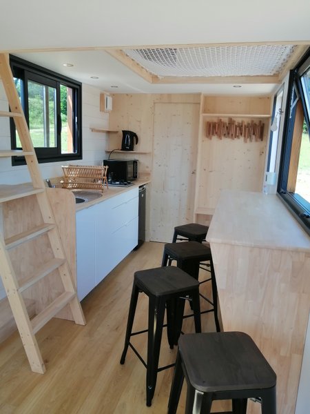 Hébergement AbracadaRoom : Tiny-House L'ours des Pyrénées & Bain nordique - Image 6
