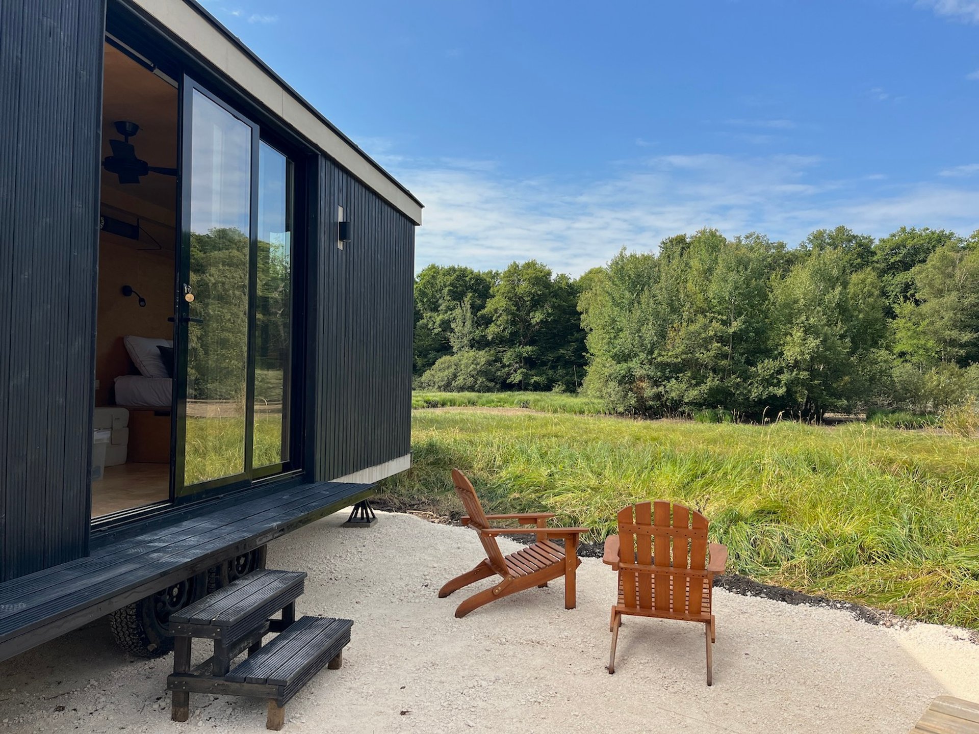 Parcel Tiny House - sur les berges d'un étang en Bourgogne (2)
