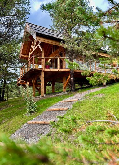 Chalet l'Echappée Belle - Spa à Chorges