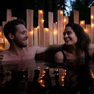 Hébergement AbracadaRoom : La Cabane Spa de Bain de Forêt - Image 4