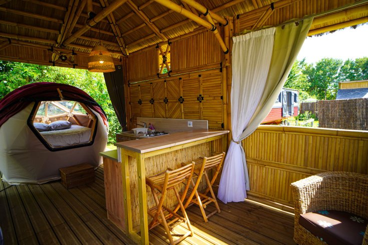 Hébergement AbracadaRoom : Le dodôme sous son gazebo & Spa - Image 8