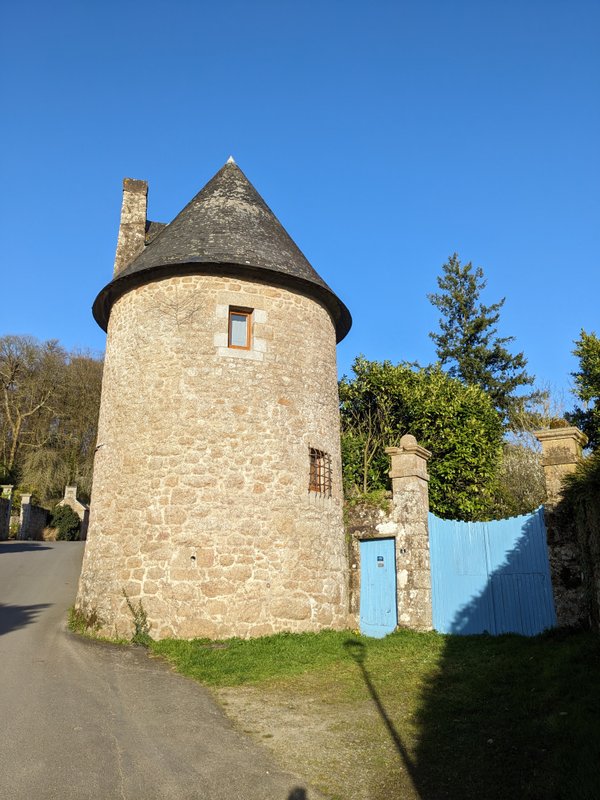La tour médiévale du Chateau de la Carrée à Saint-Germain-En-Coglès (20)