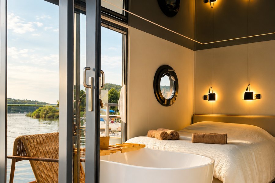 « HouseBoat » Luxe • Spa • Toit-terrasse • Rhône Valence — photo 2