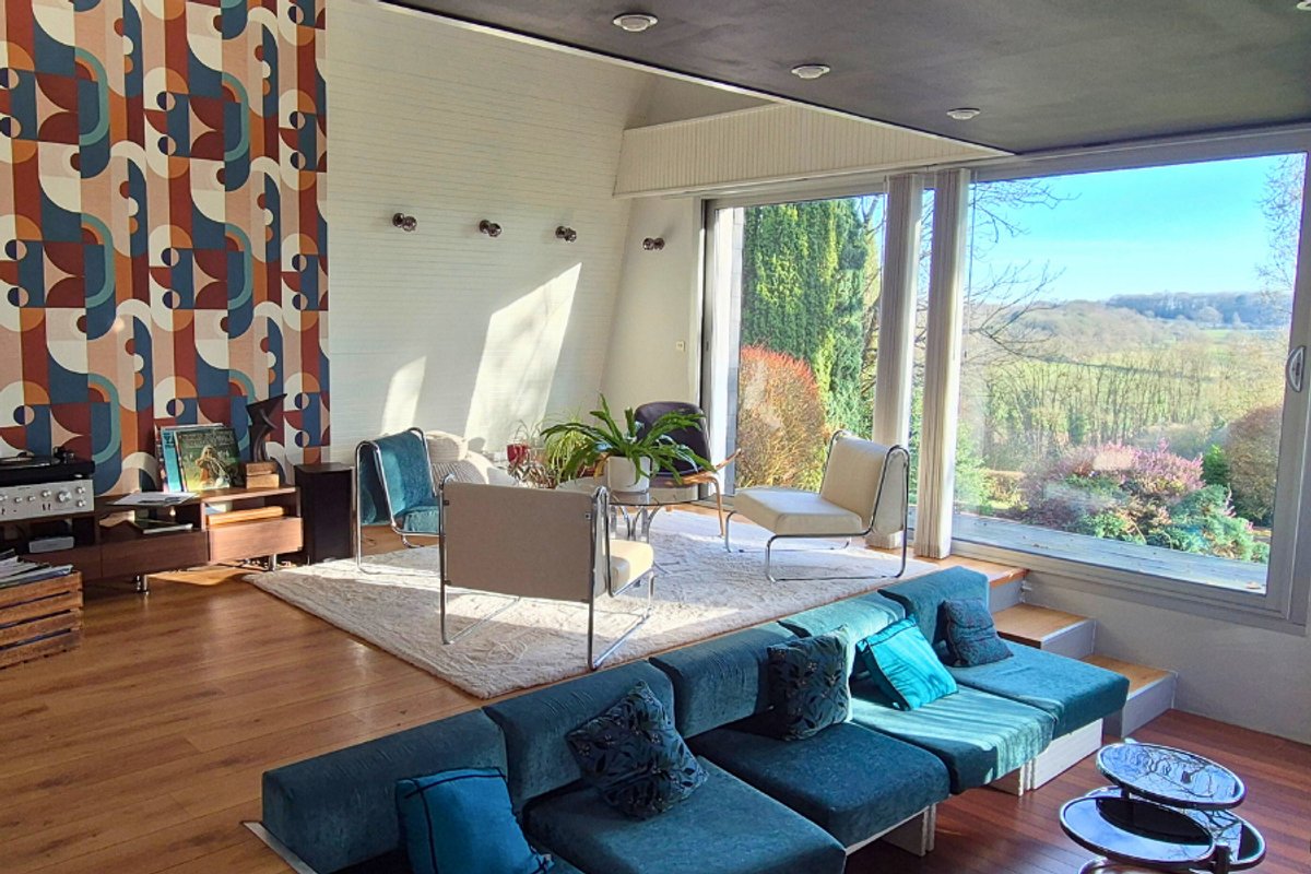 Maison d'architecte seventies à Forcé (1)
