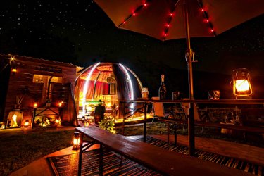 Bulle Texas – Luxe  & SPA – Vue Lac Aiguebelette à Novalaise (2)