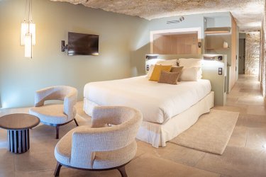 Suite Prestige Terrasse: sauna & bain nordique privatifs à Nazelles-Negron (3)