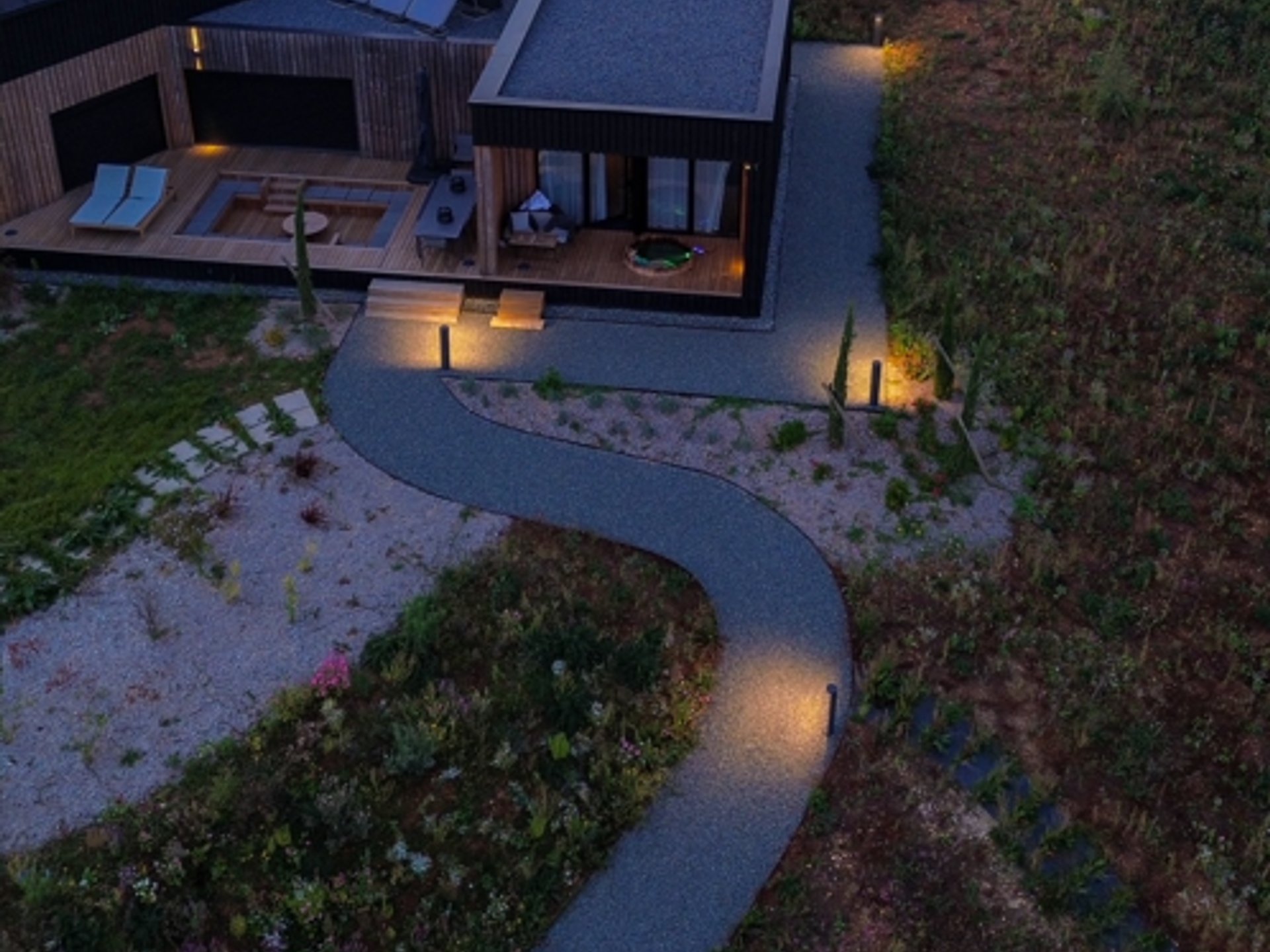 Hestia + Freya : Ecolodge d'exception avec 2 bains nordiques  à 1h30 de Paris