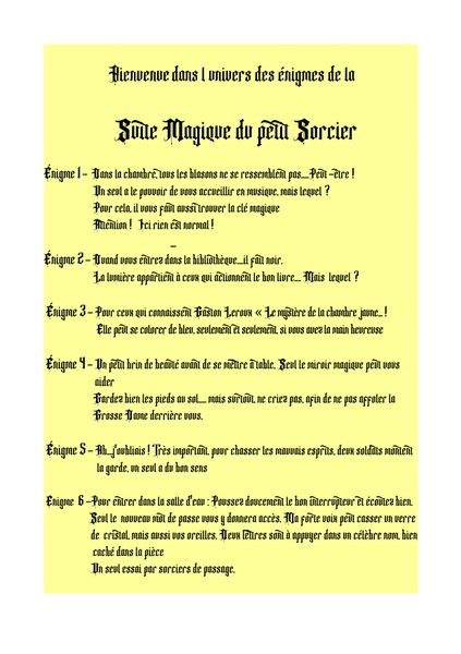 Hébergement AbracadaRoom : Suite magique du Petit Sorcier avec escape game - Image 30