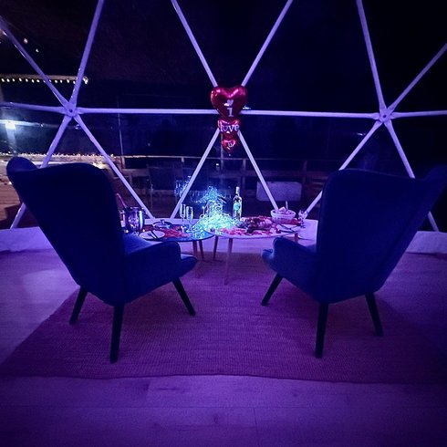 Domaine AbracadaRoom : Glamping Dôme les Cigales - Image 10