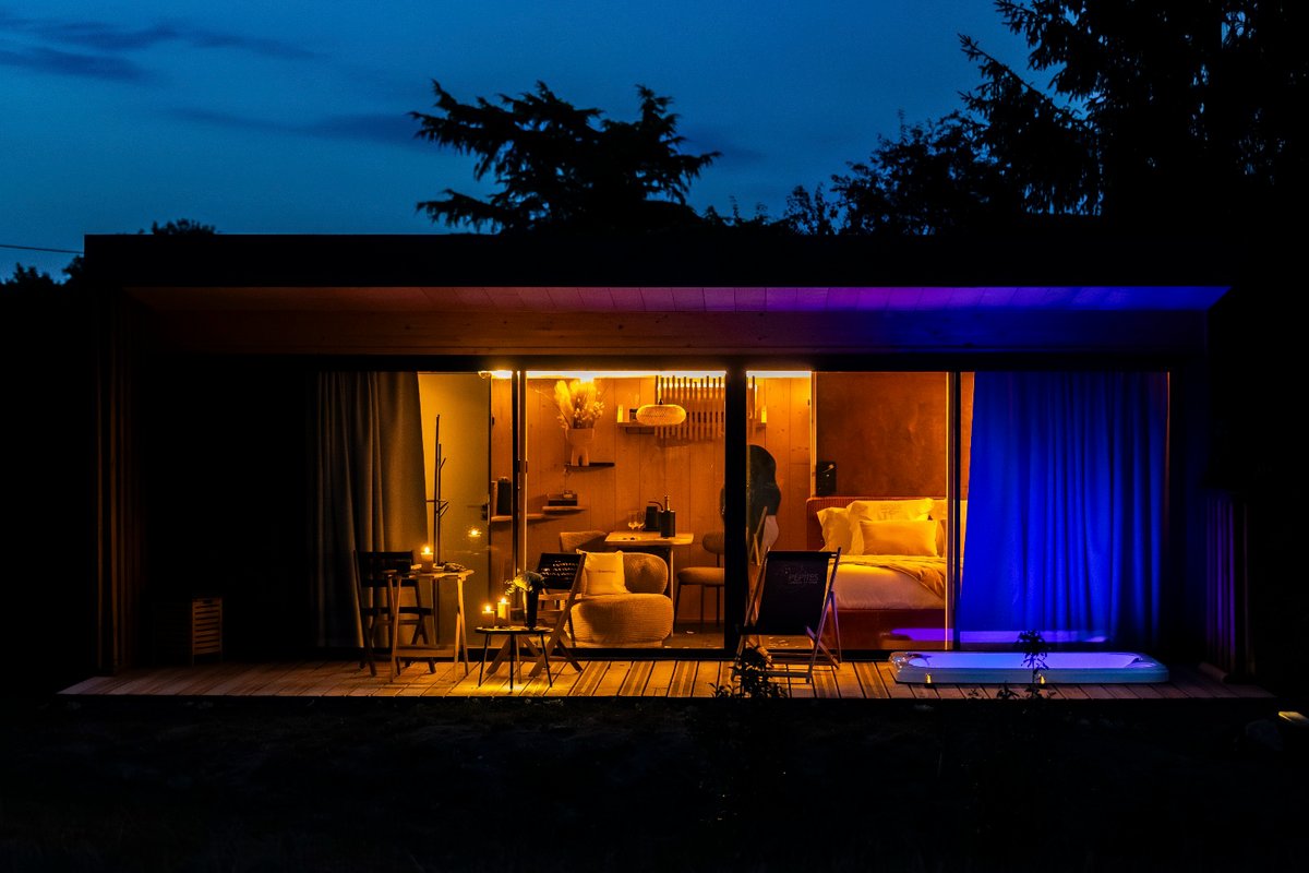 Pépites Lodges et Spas Lodge 1 Pétillant à Prémilhat (30)