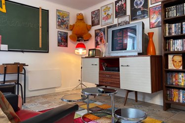 Chambre Vintage Années 80 à Behen (4)