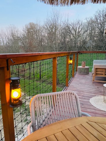 Hébergement AbracadaRoom : La Cabane Feu de Forêt & spa privatif - Image 9