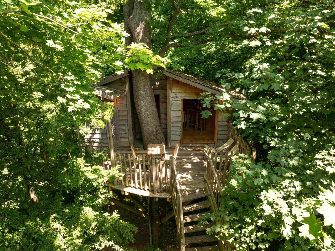 Cabanes Duo dans les Arbres à Raray (5)
