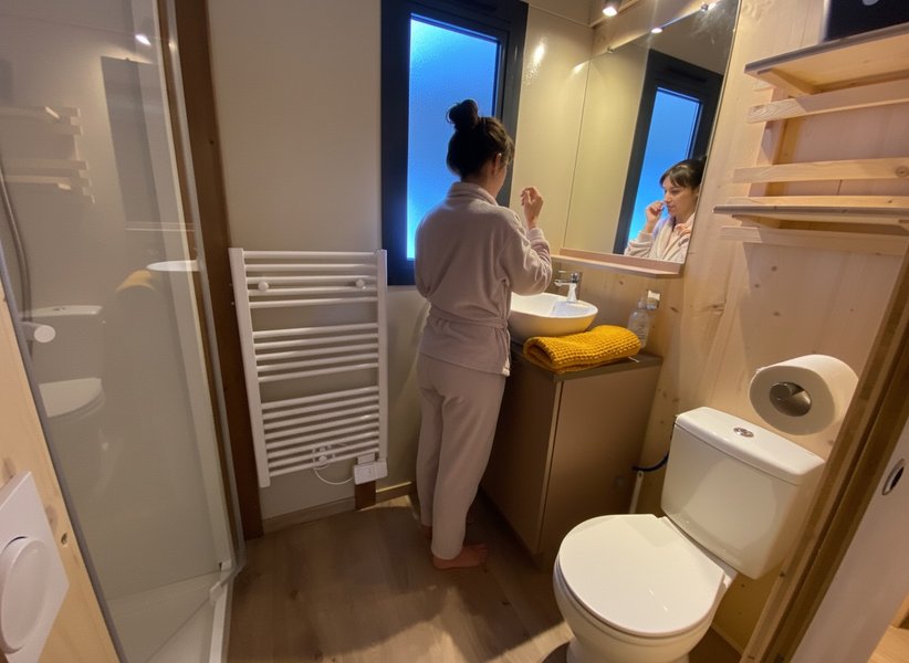 Hébergement AbracadaRoom : HY•Lødge Spa-5pers N°8 (Chalet nature avec spa privatif) - Image 7