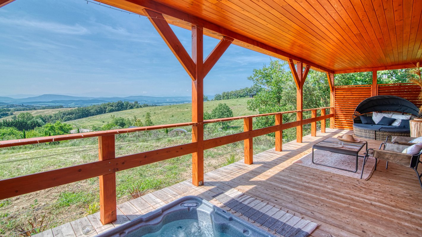 La Cabane perchée "A perte de vue" à Villarzel Du Razès (6)