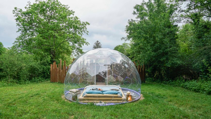 Hébergement AbracadaRoom : Bulle transparente - Royaume des arômes - Image 1