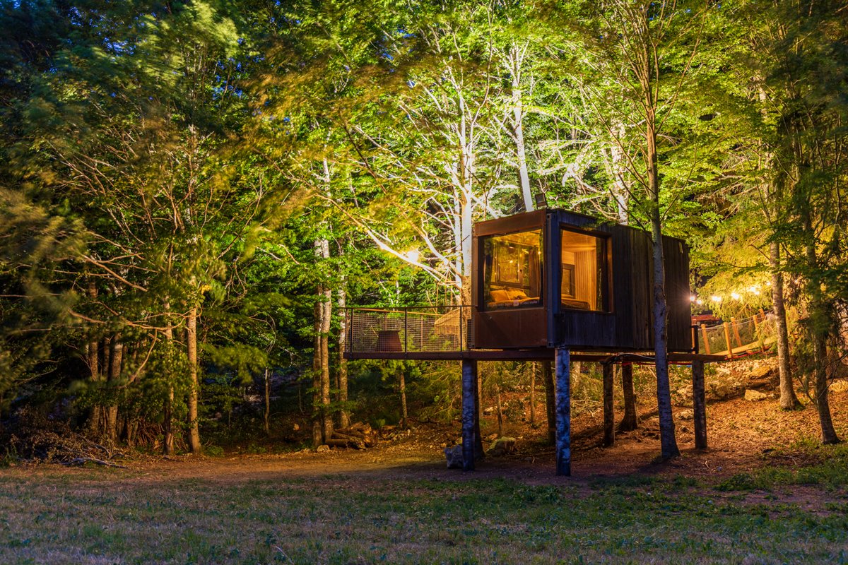 Cabane perchée, un cadre exceptionnel en pleine nature à Autrans (13)