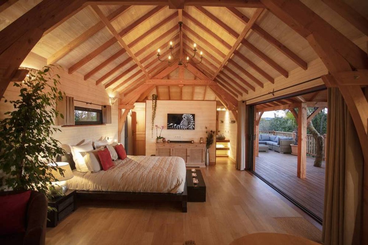 Cabane de Luxe avec sauna et Spa à Alzonne (9)