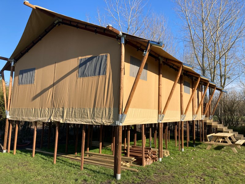 Hébergement AbracadaRoom : Tente Safari XXL sur Pilotis & Spa - Image 6