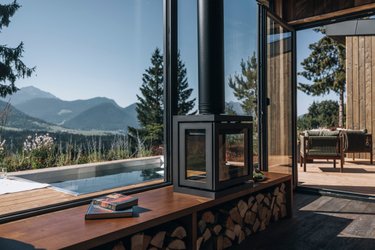 Unik Lodges Annecy - La Brume - Nuit insolite avec vue montagne et piscine privée chauffée à Leschaux (1)