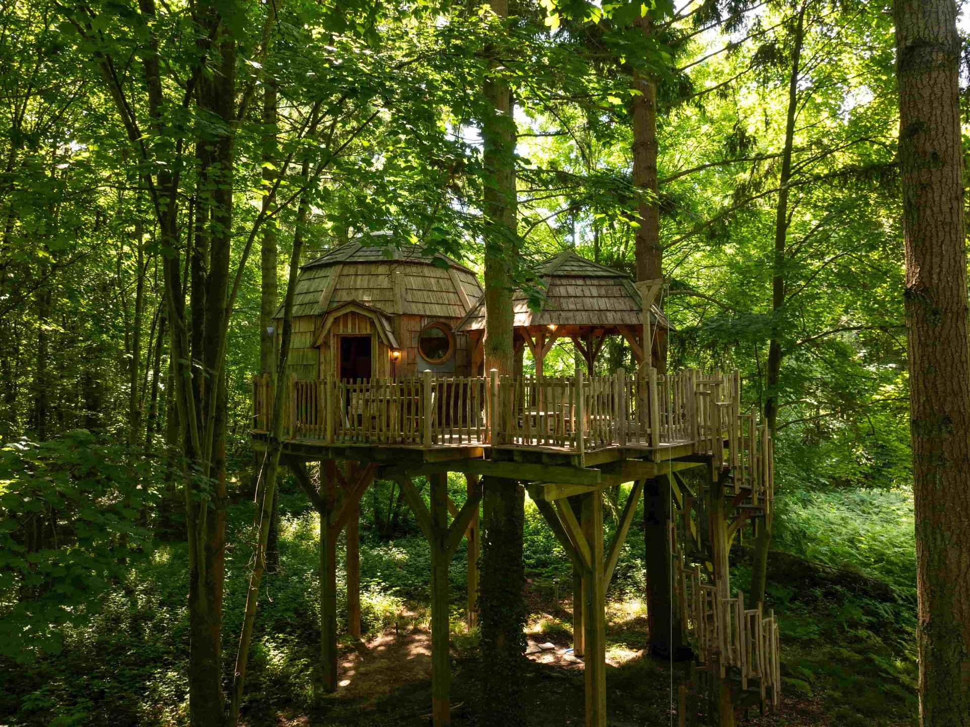 Cabanes Duo Spa sur Pilotis