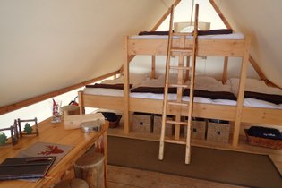 Tente et tente lodge Haute-Savoie