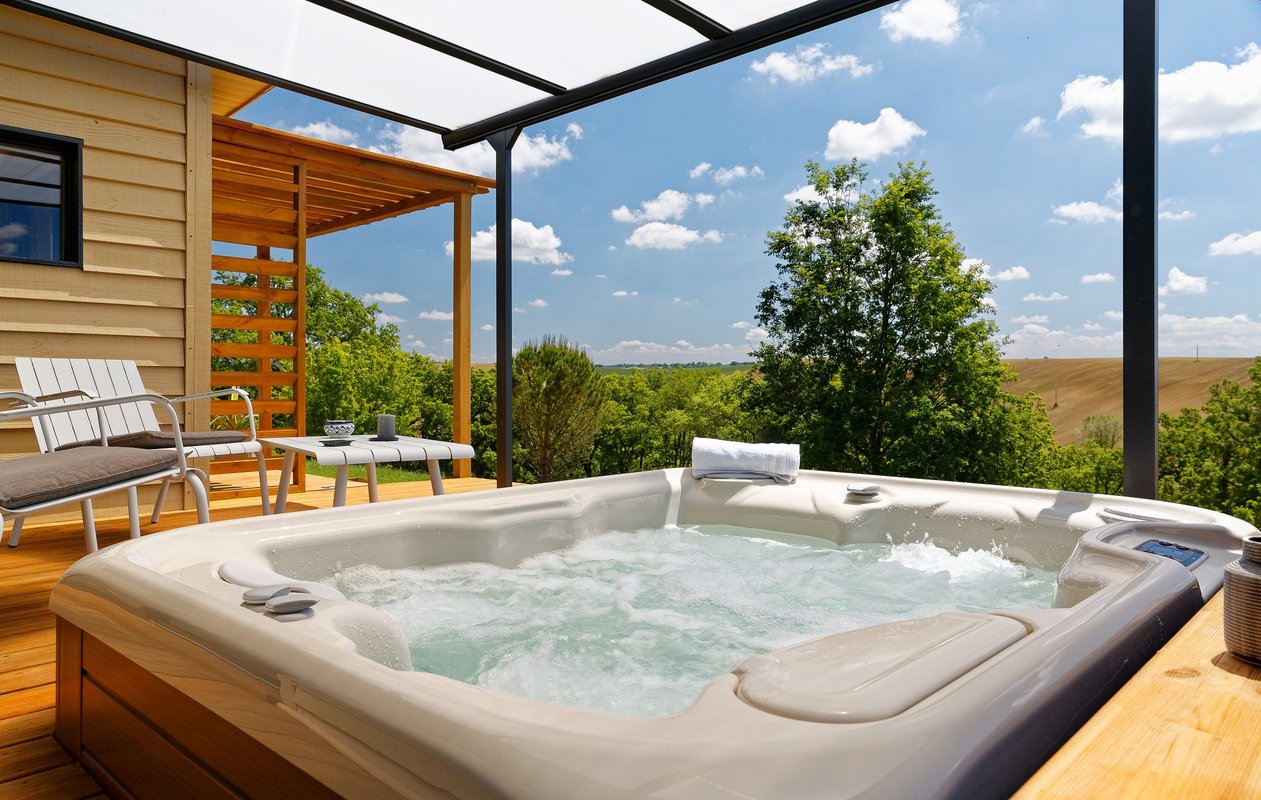 Chalet SAGA SPA Jacuzzi à Savignac Mona (4)