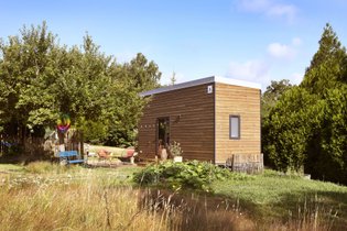 La tiny de la Blandinière dans le vignoble
