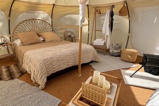 Tente et tente lodge Indre