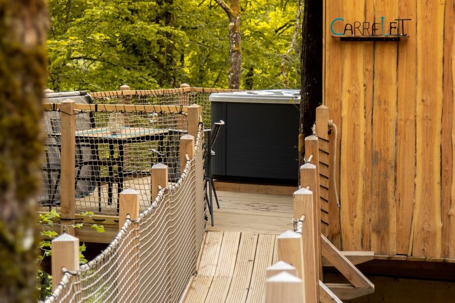 Cabane avec spa "Carrelet" — photo 2