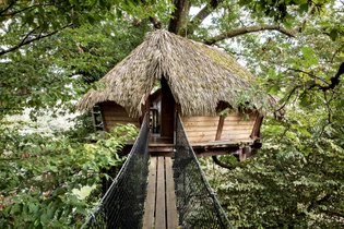 Cabane dans les arbres Haute-Saône