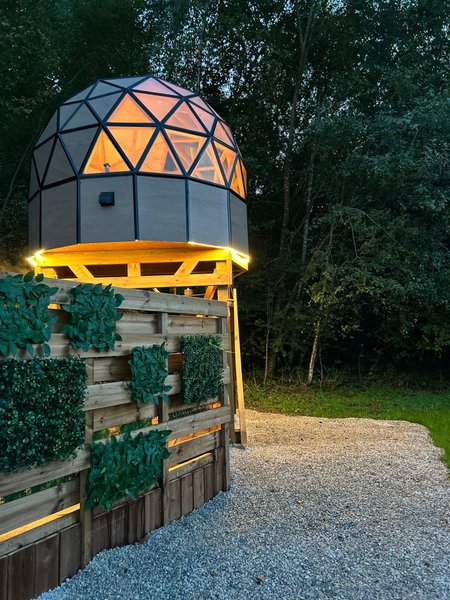 Hébergement AbracadaRoom : Dôme Lunaire D'Olia et son bain nordique - Image 3