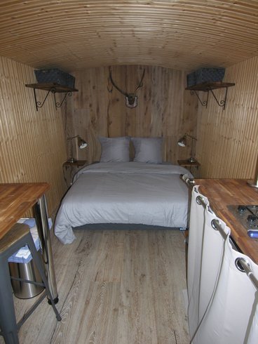 Hébergement AbracadaRoom : La roulotte d'Elise & Bain nordique - Image 15