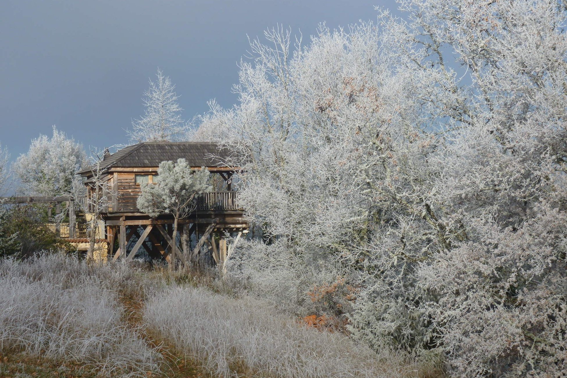 Hébergement UnicStay : La Cabane-Spa des Figuiers à Salignac-Eyvigues