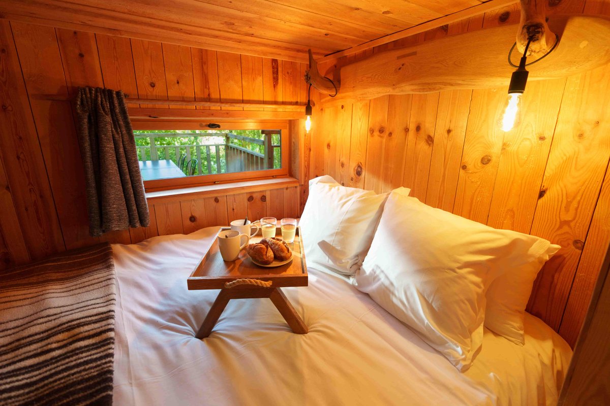 Cabanes Familles Spa au Bord de l'Eau à St-Léger-Aux-Bois (27)
