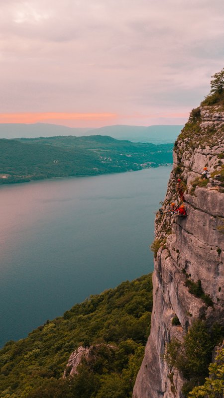Nuit Suspendue en Falaise à La Roche Sur Foron (5)