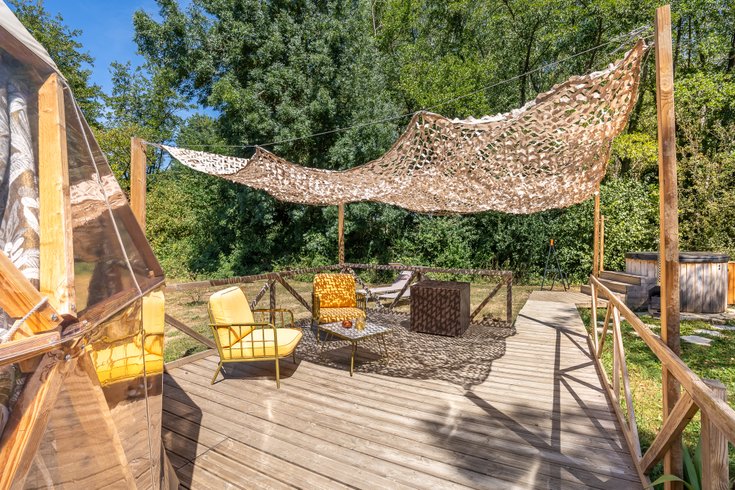 Hébergement AbracadaRoom : Le Grand Dôme et son bain nordique - Image 7