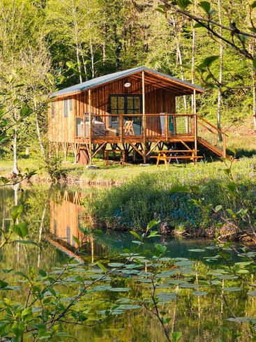 Hébergement AbracadaRoom : Lodge sur pilotis, étang privé, nature et biodiversité à Sarlat - Image 25