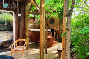 Lodge Valhalla - bain nordique-kota grill (repas inclus)-sauna au feu de bois