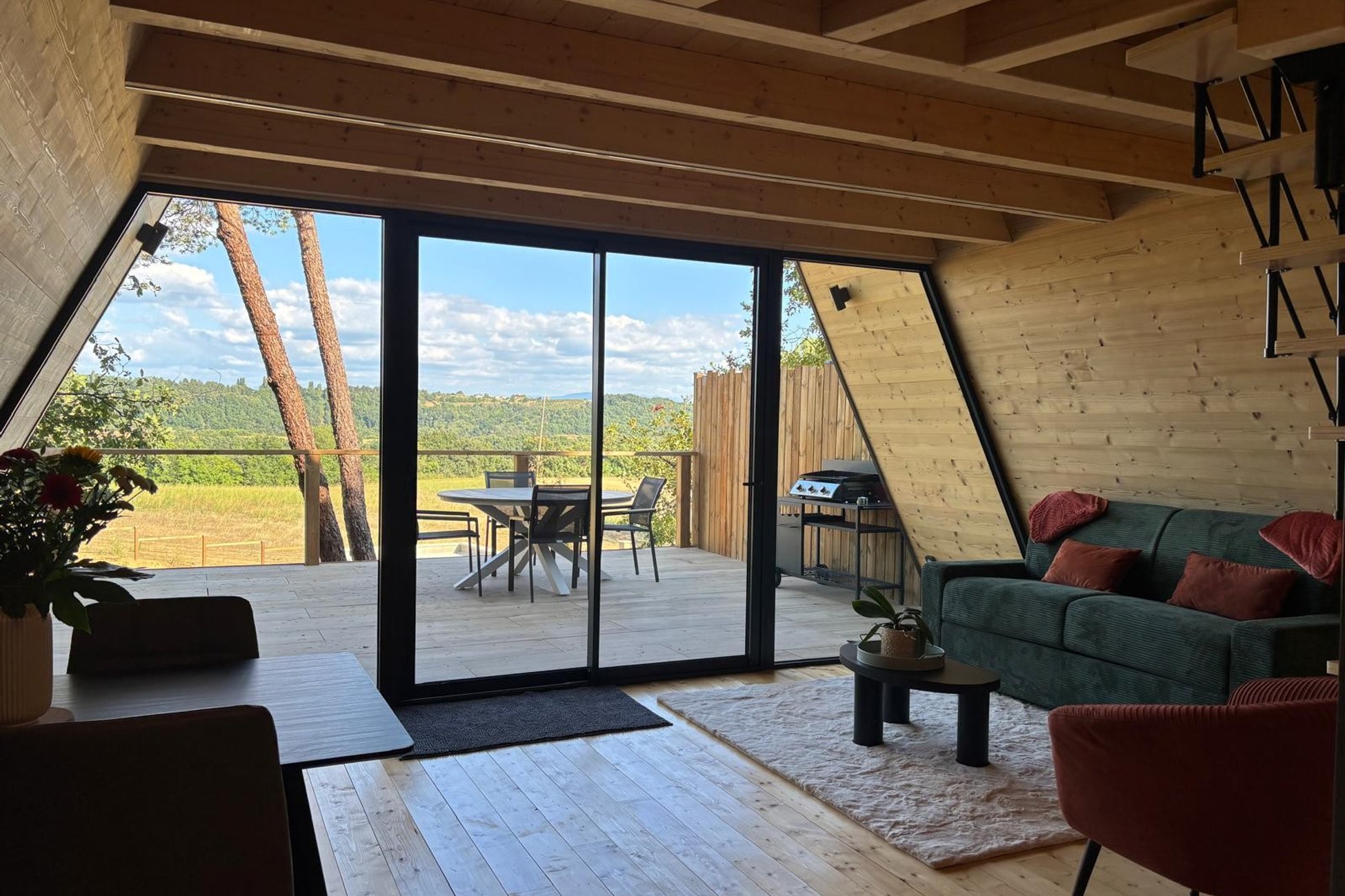 Hébergement UnicStay : Chalet  VercoréA SPA Privatif, Domaine CollinéA en Drôme Des Collines à Bathernay